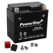 YTX5L-BS Battery Replacement for YAMAHA YW50A Zuma 50CC 02-'03 - 2 Year Warranty