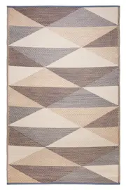 Monaco Beige Reversible Outdoor Rug