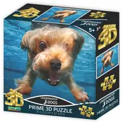Prime 3D Under Water Dogs Brady - 100 Piece 3D Puzzle