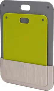 Joseph Joseph DoorStore 2pcs Chopping Board Set Cutting w/ Storage Case
