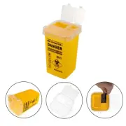 4x SHARPS 1L WASTE BIN CONTAINER SHARP 1.0L SYRINGE NEEDLE DISPOSAL