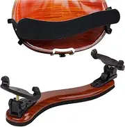 Adjustable Violin Shoulder Rest Collapsible Wooden Rest for Violin 4/4 & 3/ Students Pros