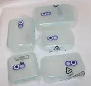 Lock & Lock SET OF 6 Food Storage Containers & Lids 1 NESTING