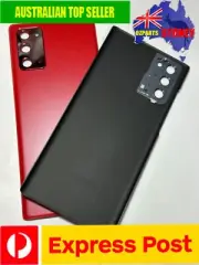 New Back Rear Cover Housing For SAMSUNG GALAXY Note 20 with Camera Lens, RED