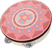 LIFKOME Enhance Your Performance Hand-shaking Tambourine Portable Boys and Girls Tambourine Musical Instrument Crafted Precision