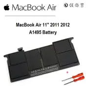 Genuine Apple MacBook Air 11" 2011 2012 A1495 Battery 5100mAh + Tools - Local