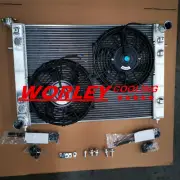 3 ROW ALUMINUM RADIATOR for Holden Commodore VN VG VP VR VS V6 3.8L & twin fans