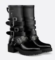 New Christian Dior D-Fight Ankle Boots SS 38/7.5 Retail $1890 2025 Lady Dior