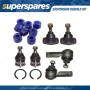 Ball Joint Tie Rod End Sway Bar Bush Rebuild Kit for Holden Torana HB 4cyl 67-69