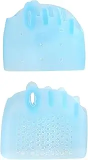 Silicone Toe Separator- 8.5x7.3cm Toe Separators For Correction | Breathable Design Gel Toe Separators, Silicone Five-Hole Toe Splitter, Correction Tool For Home, Business Trip, Gym, Travel