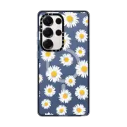 Galaxy S25 Ultra Impact Magnetic Case DAISIES