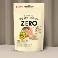 在飛比找蝦皮購物優惠-台灣現貨 LOTTE 樂天 Zero零糖低卡水果軟糖52g