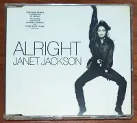 在飛比找Yahoo!奇摩拍賣優惠-英國版稀少混音單曲 JANET JACKSON-ALRIGH