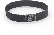 Drive Belts Timing Belt 69.6MXL 87T 70MXL 88T 71MXL 89T Close-Loop Type 6/10mm Width 2Pieces(71MXL 89T,10mm)