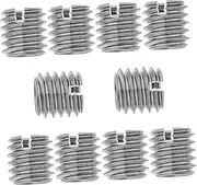 Stainless Steel Thread Repair Kit 10 Pcs Inserts for Automotive and Mechanical Equipment