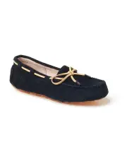 [Ozwear Ugg] Aven Lace Moccasin in Black