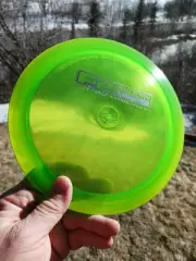 Innova Champion Orc Older PENNED Run Yellow w/Purple Factory Second Stamp 171.5g