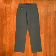 NEW MENS BRIXTON INDIE TEAL BLUE CHOICE RELAXED CHINO PANT SIZE 32
