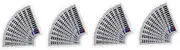 JECOMPRIS 4sets down Jacket Strip Fish Tank Thermometer Portable Brewing Supplies Measurement 10pcs*4