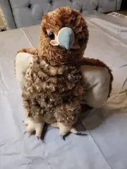Wild Republic Brown Red Tail Hawk Bird Plush Stuffed Animal 16" NWOT