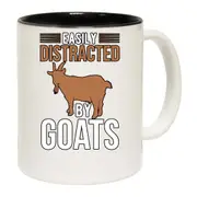 Goats Easily Distracted By Goats Mug Cup