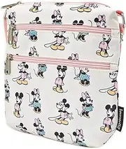 [Loungefly] x Mickey and Minnie Mouse Pastel Nylon Crossbody Purse