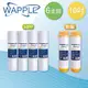 WAPPLE 10吋5微米PP濾心+樹脂濾心(6支組)-水蘋果專業淨水/快速到貨購物中心