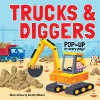 在飛比找誠品線上優惠-Trucks & Diggers: Pop-Up Book