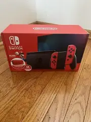 Nintendo Switch HAC-001(-01) Handheld Console + Carry Case + $25 Nintendo eShop