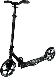 [Crazy Skates] Foldable Kick Scooter - Kick Scooters for Adults, Teens and Kids with Carrying Strap - Fast Folding, Adjustable Handlebars and Lightweight