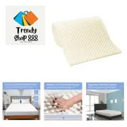 Breathable 2-inch Convoluted Egg Shell Foam Mattress Topper | Toppers for Mat...
