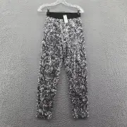 Anthropologie Porridge Womens Pascaline Crisp Silver Sequined Pants XS Party NEW