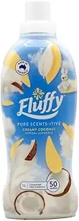 Fluffy Hypoallergenic Creamy Coconut Fabric Softener 1 Litre
