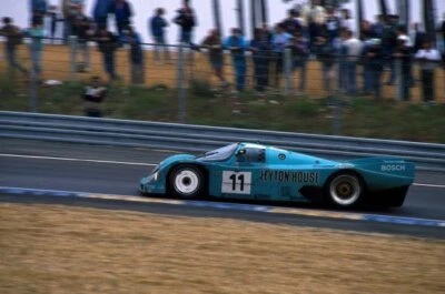 Kris Nissen Porsche 962C Le Mans 1988 Motor Racing Old Photo 4
