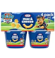 Kraft Easy Microwavable Macaroni and Cheese Cups with Nickelodeon Paw Patrol