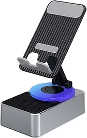 Wireless Induction Audio Speaker | Portable Wireless Rechargeable Speakers - Non-Slip Design Music Supplies for Almost Any Smartphone and Tablet