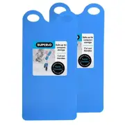 Snow Sled Flexible Carpet Sled 54" Snowboard for Kids-Blue 2 Pack