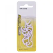 Cup Hooks (White)