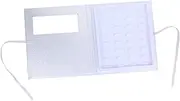 VALICLUD False Eyelash Storage Box Tray 16 Pairs Lash Case Lash Holder Secure Seal Easy Access