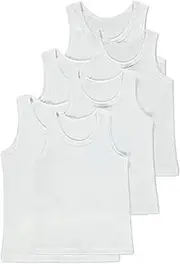 Back to School 6 Pack of Boys 100% Cotton Warm Vests/Available in Ages 2 up to 13 Years