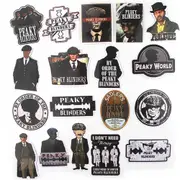 18pcs Peaky Blinders Movie Punk Sticker For Phone Luggage Laptop Motorcycle Phone Waterproof Sticker For Kids