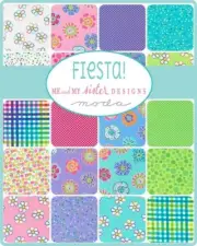 Moda Charm Pack - FIESTA - 100% Patchwork Cotton Fabric