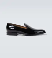 [Gianvito Rossi] Gianvito Rossi Jean patent leather loafers AU 7 black