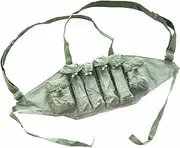 [Generic] Original Military Surplus Chicom Chinese Type 85 SMG Chest Rig 7.62 * 25mm Ammo Pouch Bandolier NOT for ak 1980'S