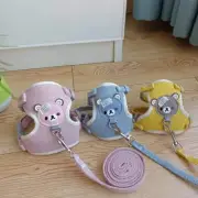Dog leash Winnie the Pooh harness leash cat walking dog small dog Teddy vest sty
