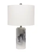 Lalia Home Marbleized Table Lamp