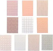 CoscosX Dollhouse Floorboards Wallpaper Floor Paper Sticker Effect Paper Flooring Gloss Card Sheet Mini Lovely Wall Paper DIY 1/12 1/6 Scale Dolls House Real Life DIY Decor Dollhouse Accessories