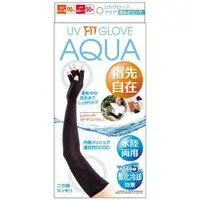 在飛比找樂天市場購物網優惠-(附發票)日本正版 AQUA 防紫外線 UV指開袖套 防曬 