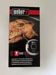 WEBER iGRILL MINI BLUETOOTH THERMOMETER TESTED WORKING EASY TO USE BBQ TOOL COOK