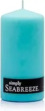 Simply Seabreeze Pillar Candle - Australian Made & Owned, Cruelty Free & Vegan, Phthalate-Free Fragrance